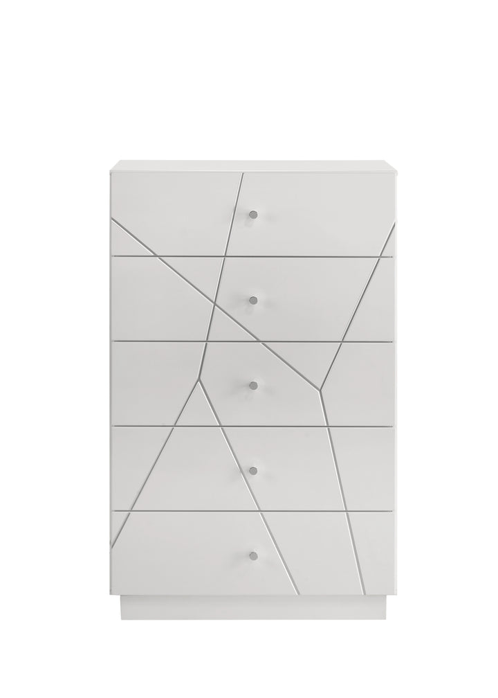 Grace Modern White Chest