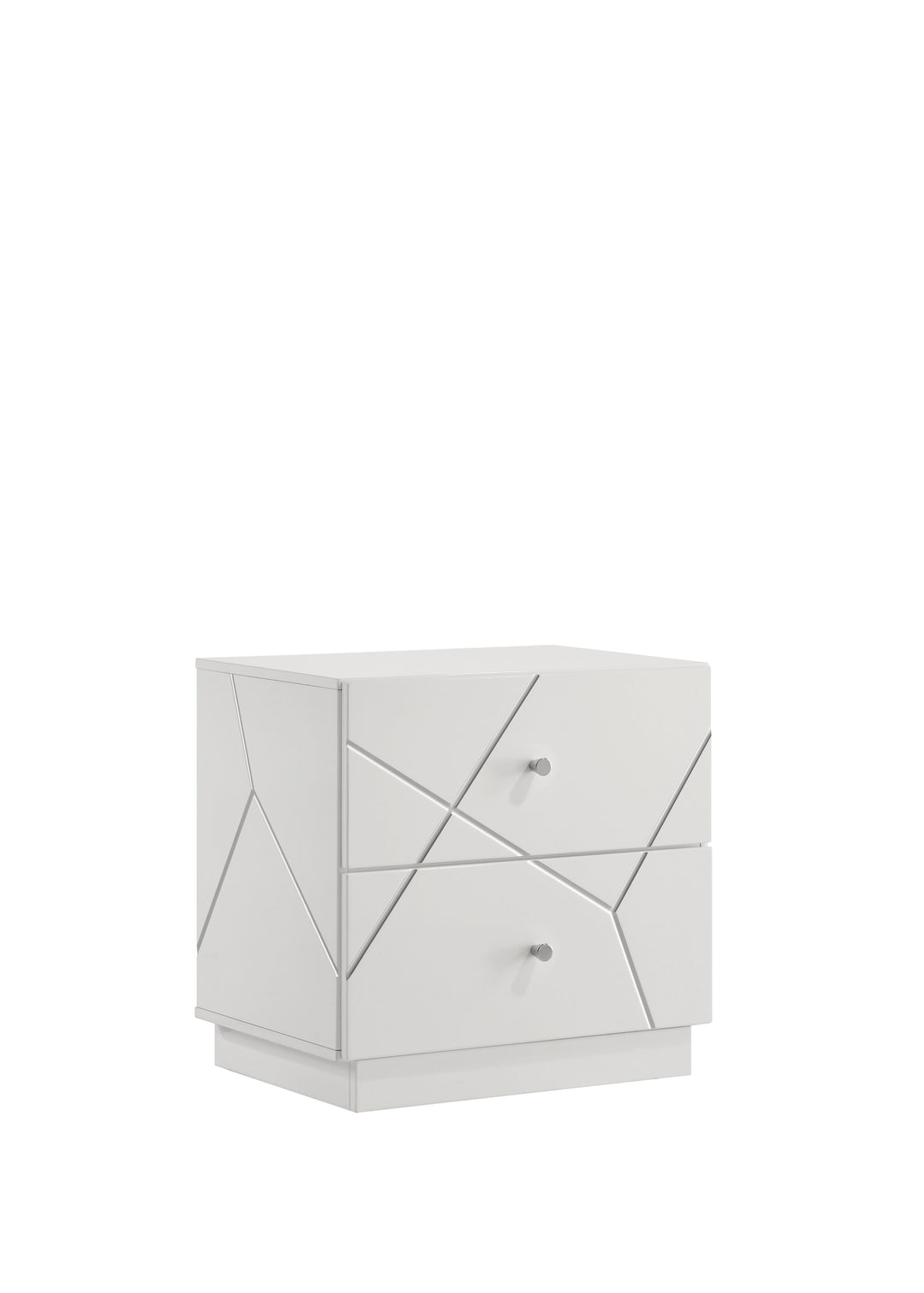 Grace Modern White Nightstand
