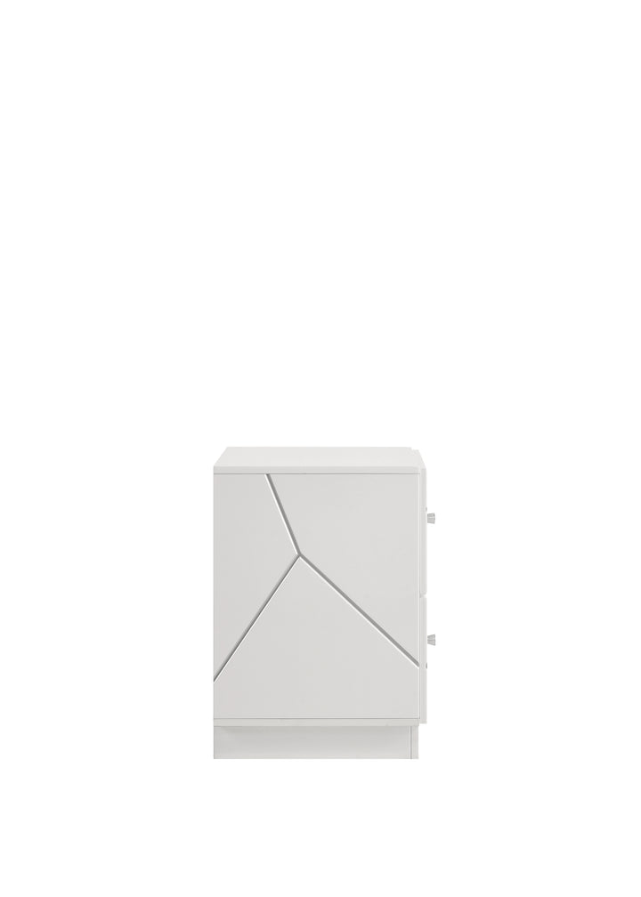 Grace Modern White Nightstand