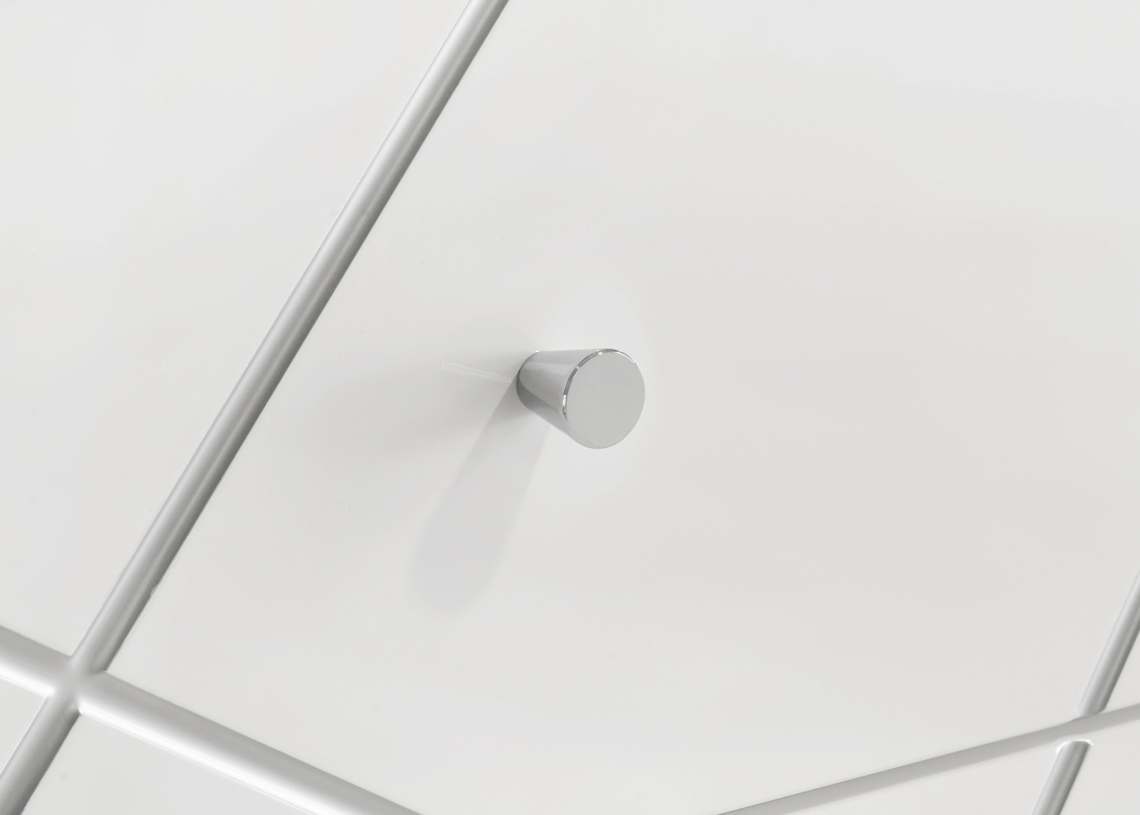 Grace Modern White Nightstand