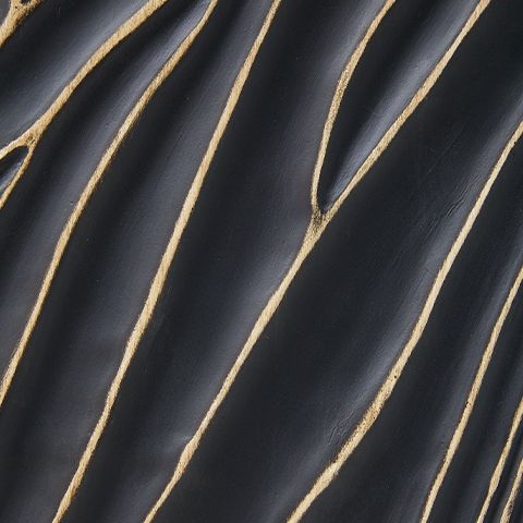 Bartlen - Poly Table Lamp - Black / Gold Finish