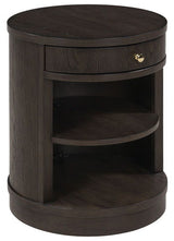 Leighmour - Accent Table - Dark Brown