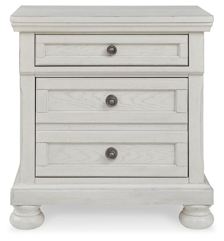 Robbinsdale - Two Drawer Night Stand - Antique White