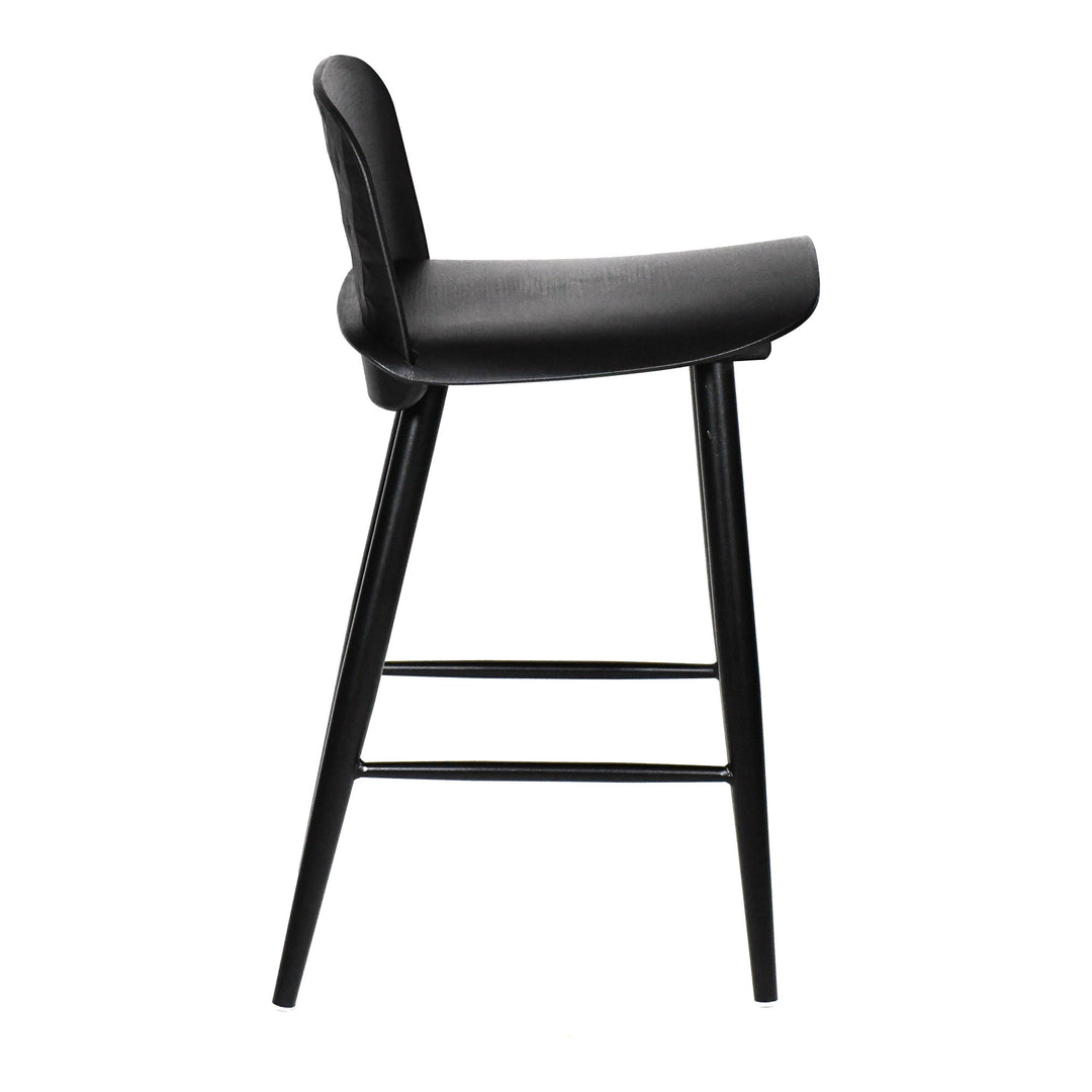 Looey - Counter Stool (Set of 2) - Black