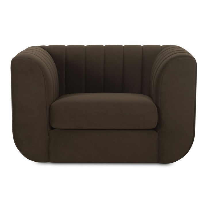 Rosy - Lounge Chair - Dark Brown