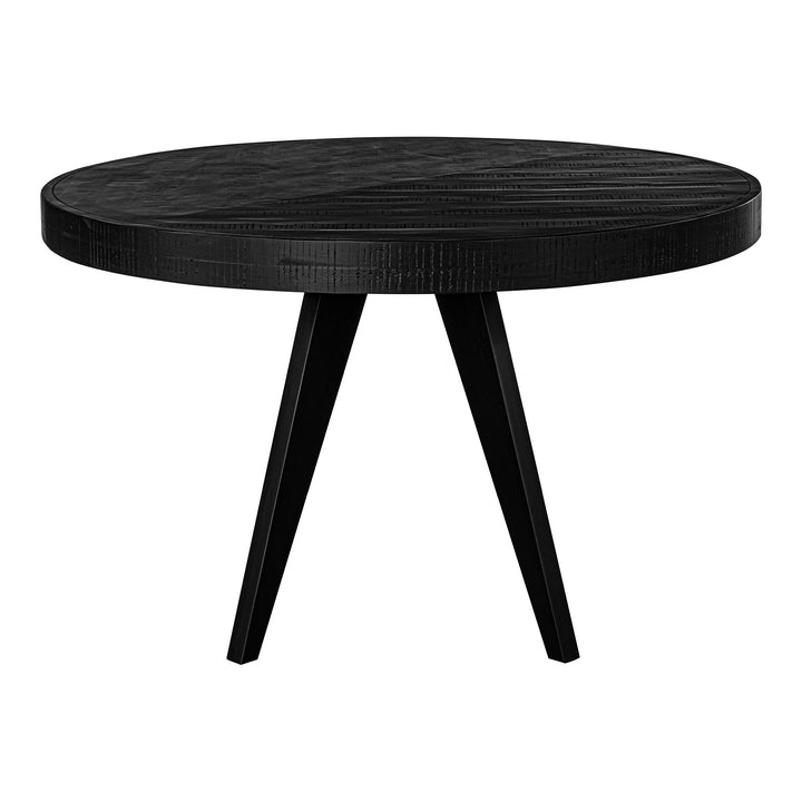 Parq - Round Dining Table - Black