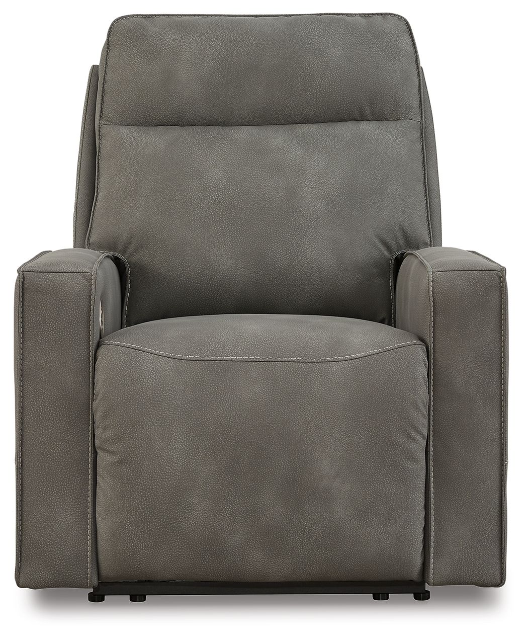 Next-Gen Durapella - Slate - Power Recliner / Adj Headrest - Fabric