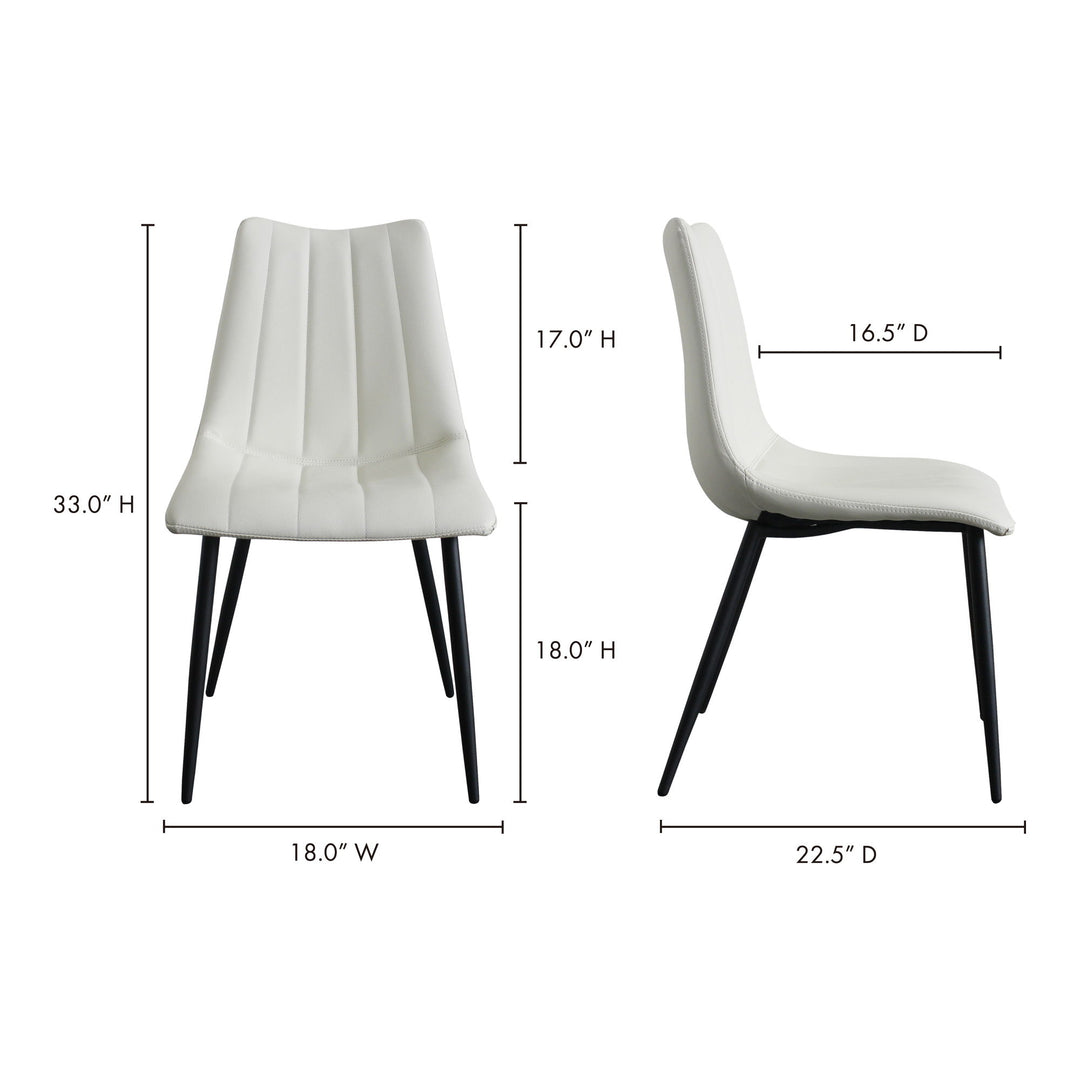 Alibi - Dining Chair (Set of 2) - Ivory