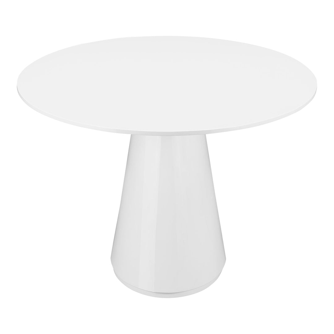 Otago - Oval Dining Table Wood - White