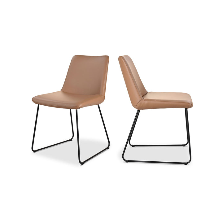 Villa - Dining Chair (Set of 2) - Light Brown