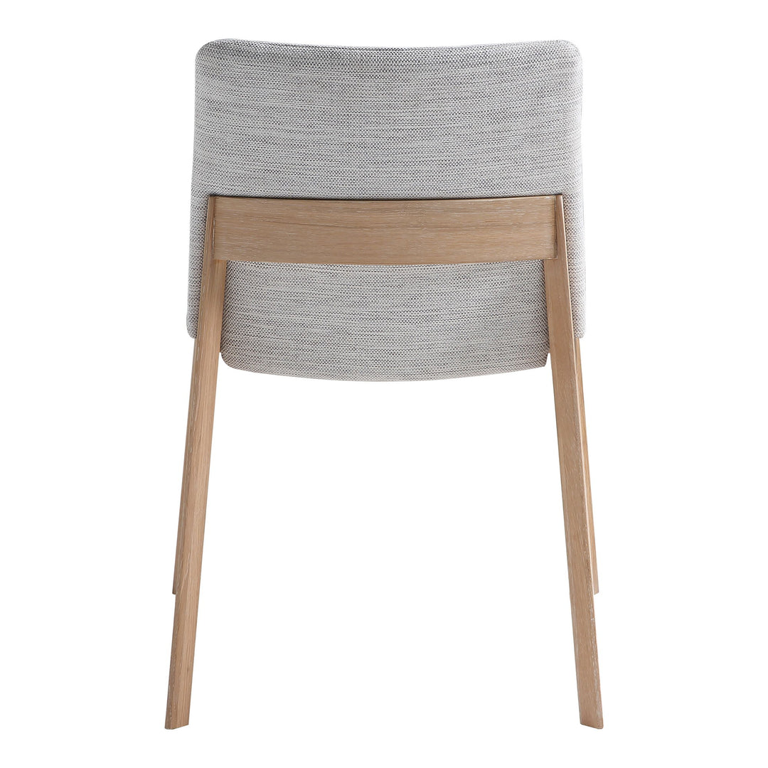 Deco - Oak Dining Chair (Set of 2) - Light Gray