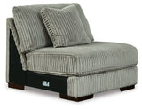 Lindyn - Armless Chair - Fog
