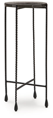 Newgoren - Accent Table - Clear / Black