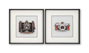 Dirkgrove - Wall Art Set (Set of 2) - Black / White / Brown