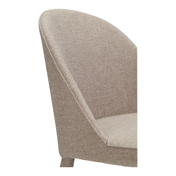 Burton - Fabric Dining Chair (Set of 2) - Light Gray