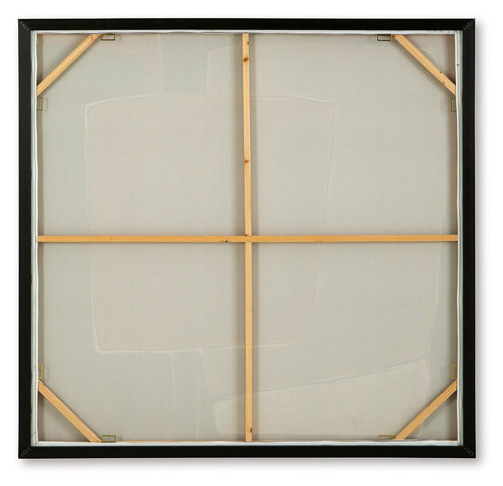 Actman - Cream / Brown / Gray - Wall Art