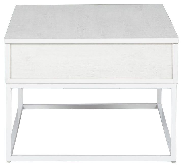 Deznee - White - Lift Top Cocktail Table