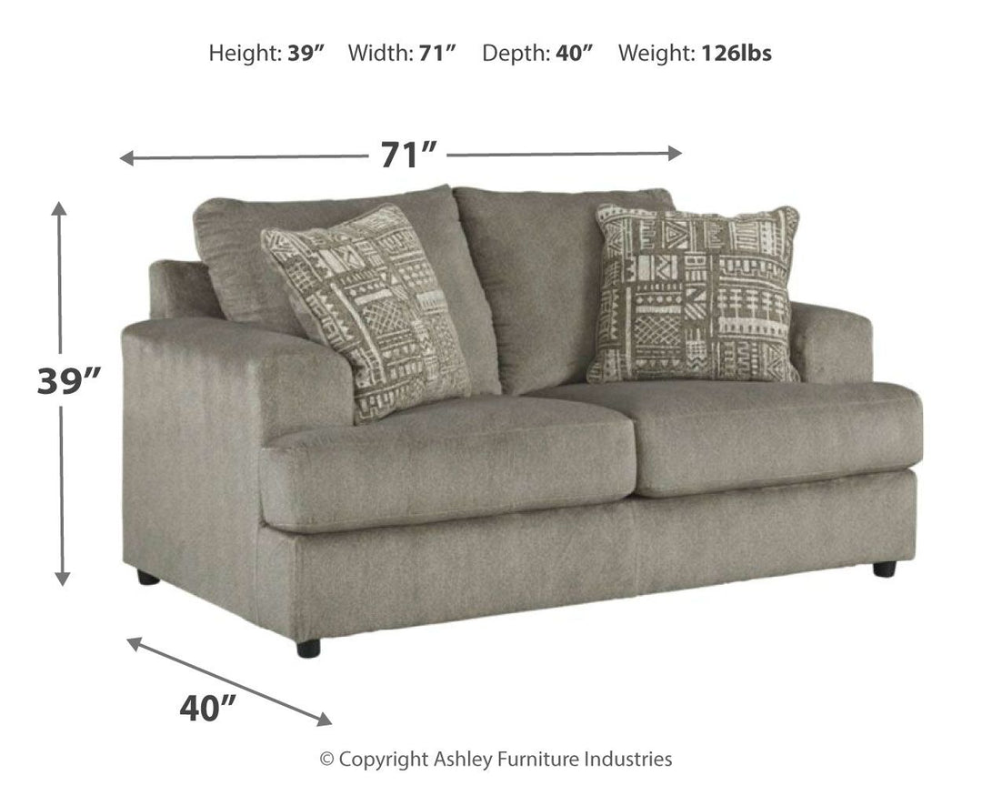 Soletren - Stationary Loveseat