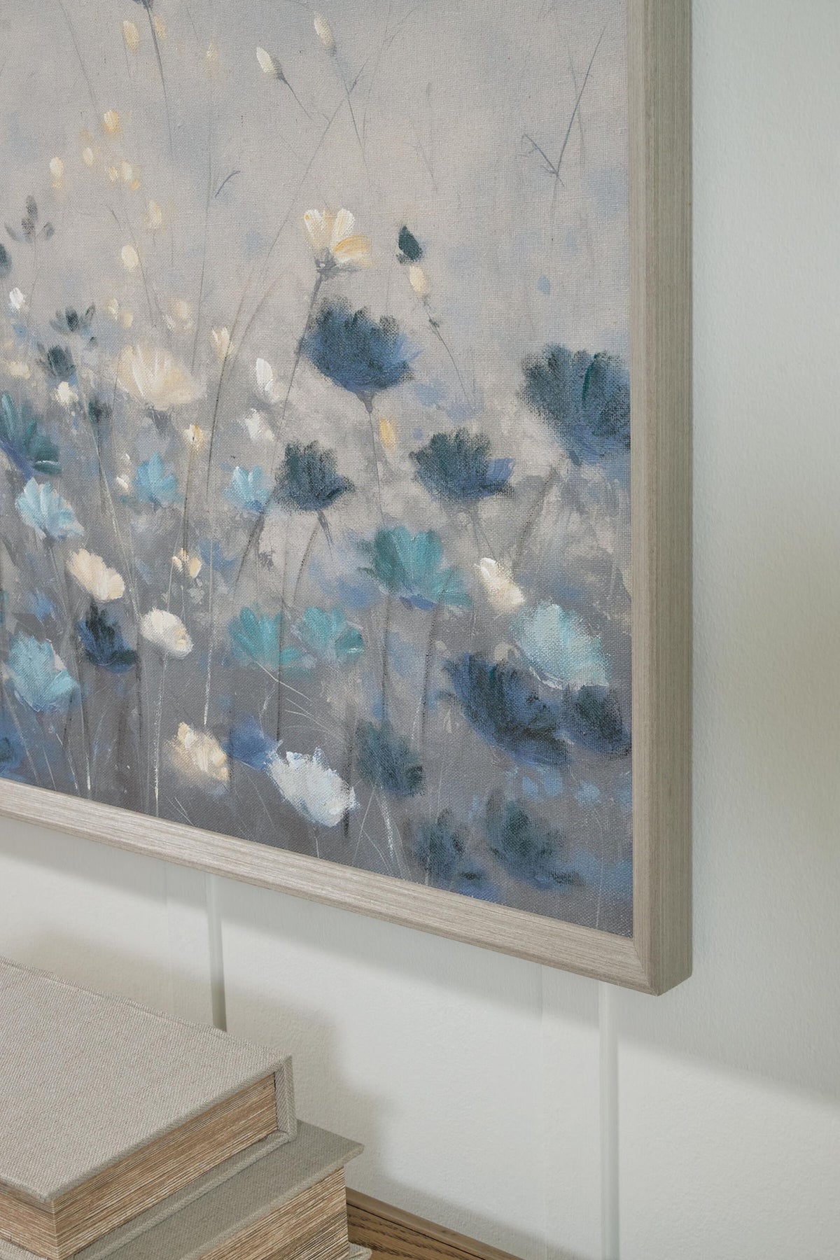 Claydale - Wall Art - Gray / Blue / White
