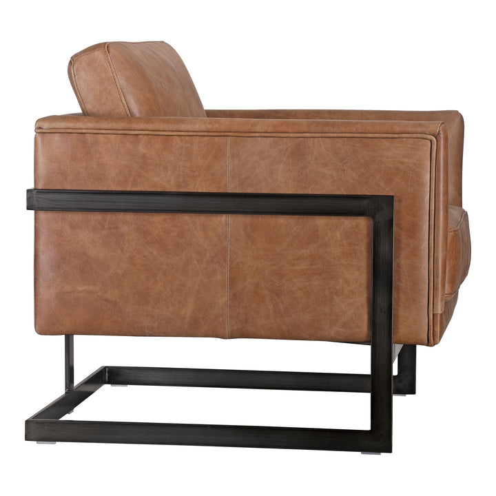 Luxley - Club Chair - Light Brown