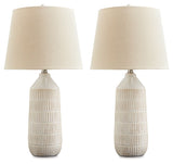 Willport - Ceramic Table Lamp (Set of 2) - Off White