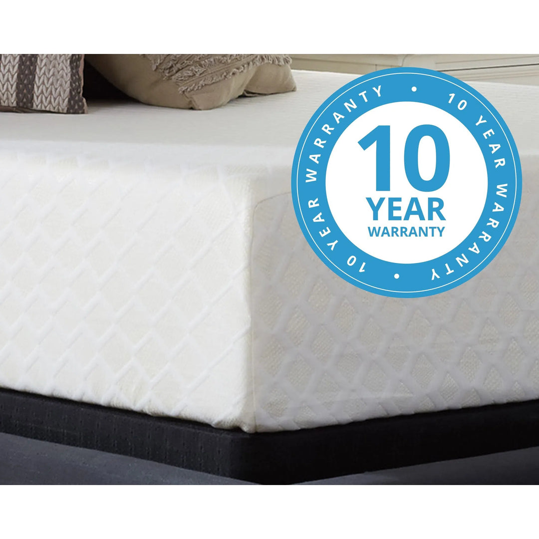 Ashley M72741 Chime 12 Inch Memory Foam White King Mattress