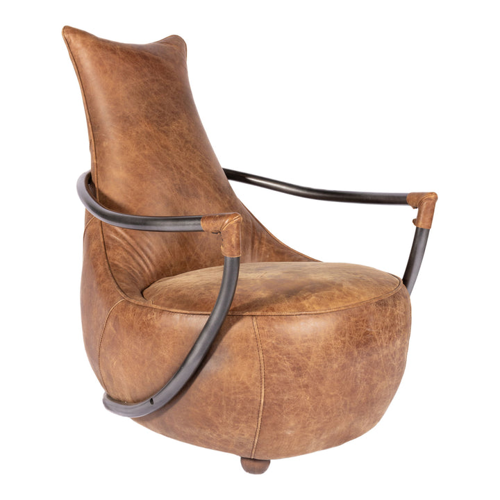 Carlisle - Club Chair - Dark Brown