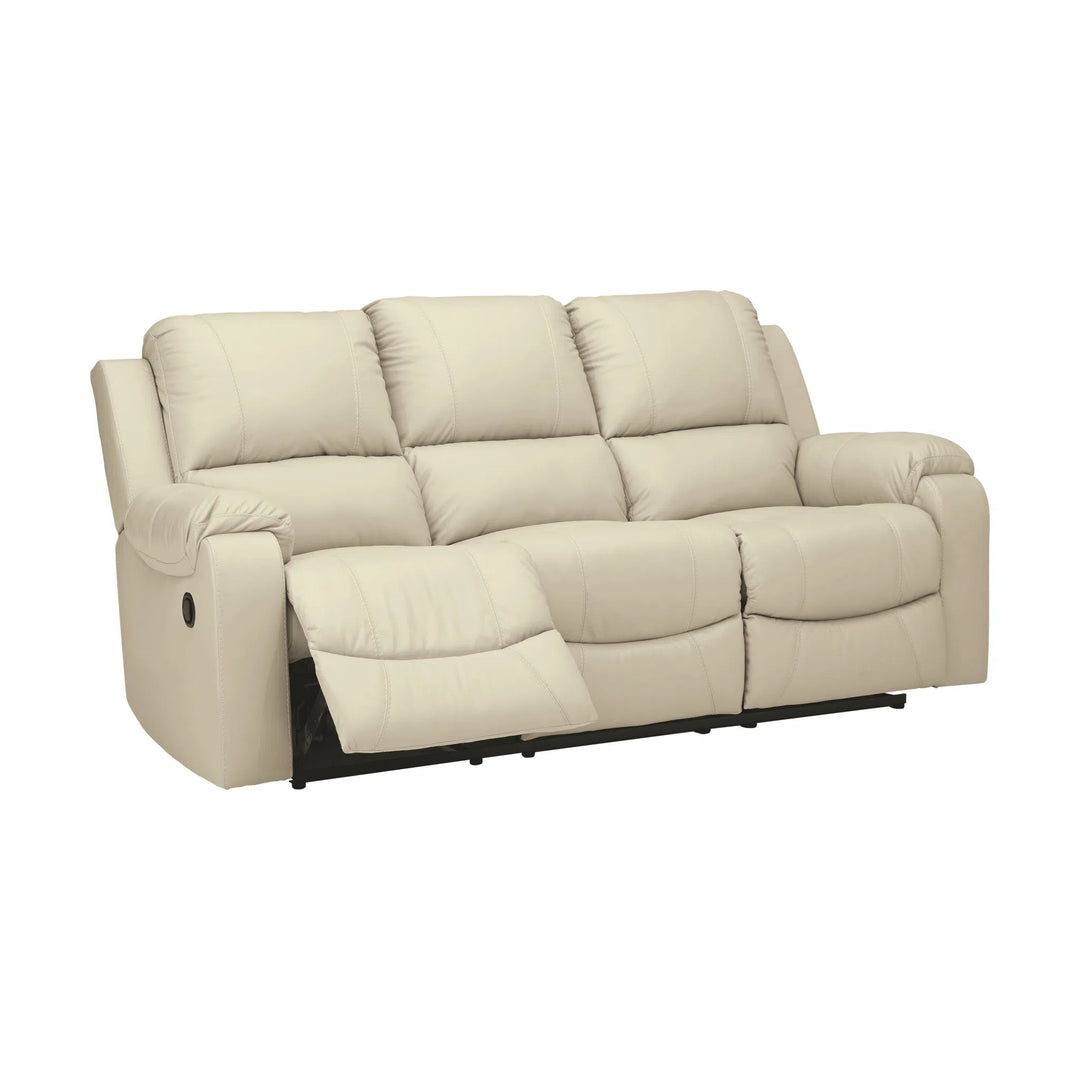 Ashley U3330288 Rackingburg - Cream - Reclining Sofa