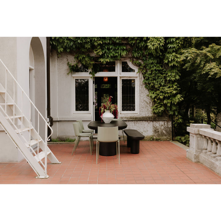 Rocca - Cement Dining Table - Black