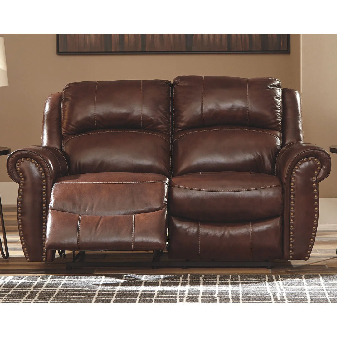 Ashley bingen harness reclining loveseat deals