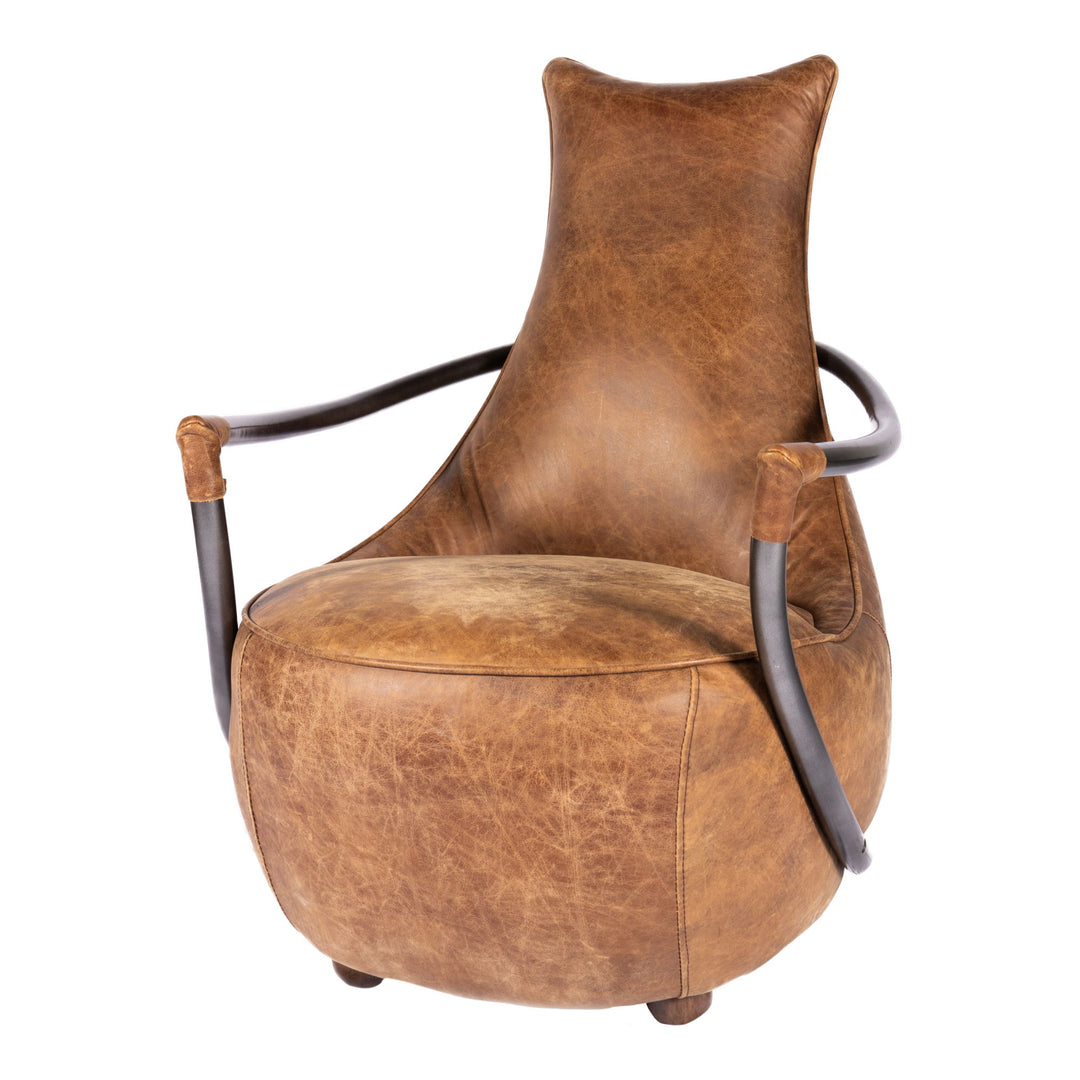 Carlisle - Club Chair - Dark Brown