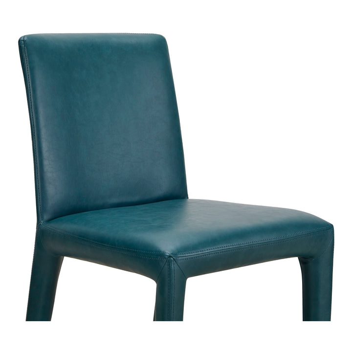 Monte - Dining Chair Vegan Leather (Set of 2) - Teal