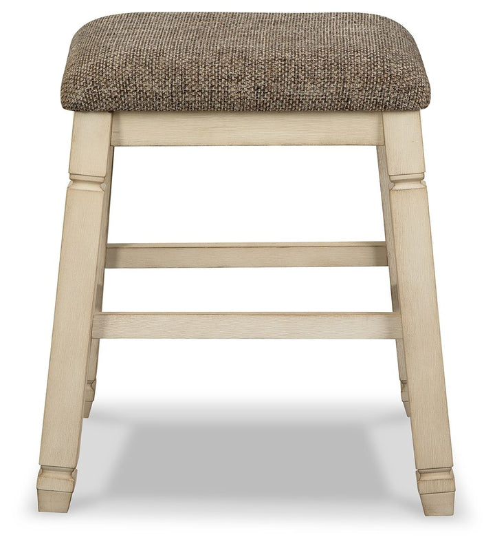 Bolanburg - Upholstered Stool (Set of 2) - Beige