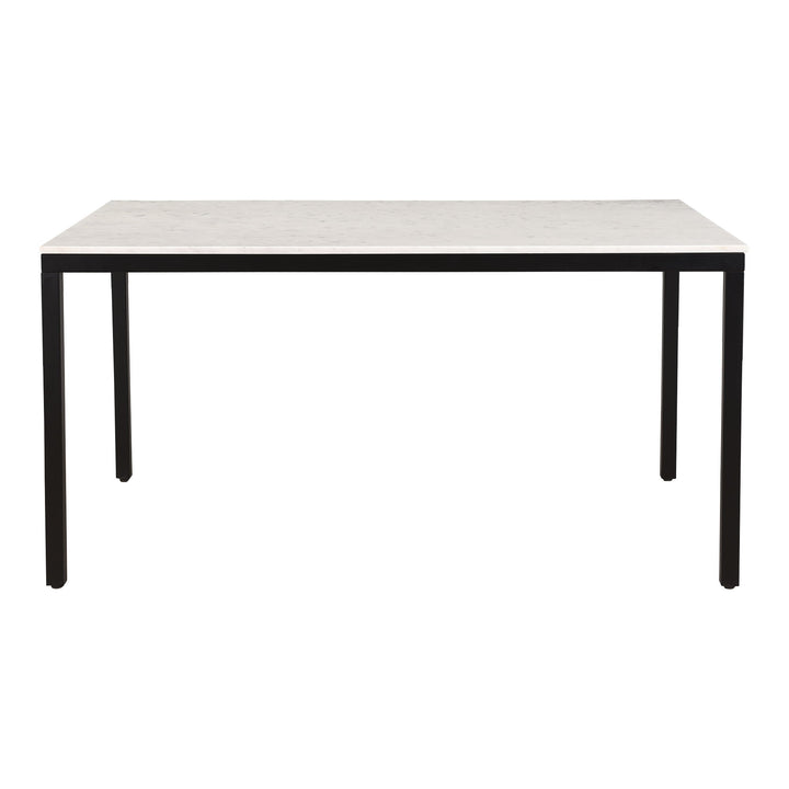 Parson - Marble Dining Table Small - Black