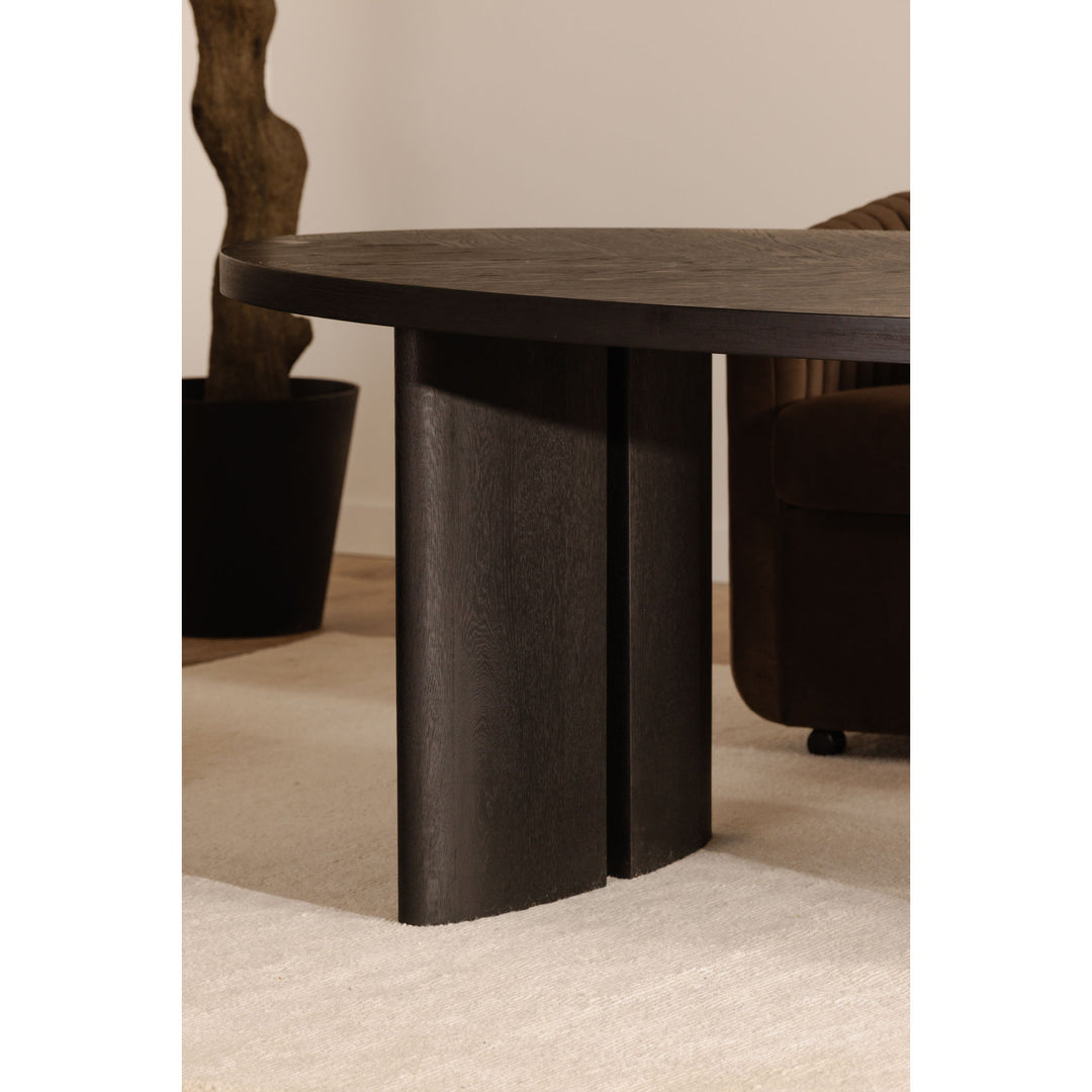 William - Dining Table - Black