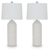 Vauville - Poly Table Lamp (Set of 2) - White