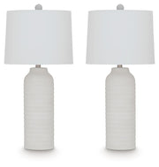Vauville - Poly Table Lamp (Set of 2) - White