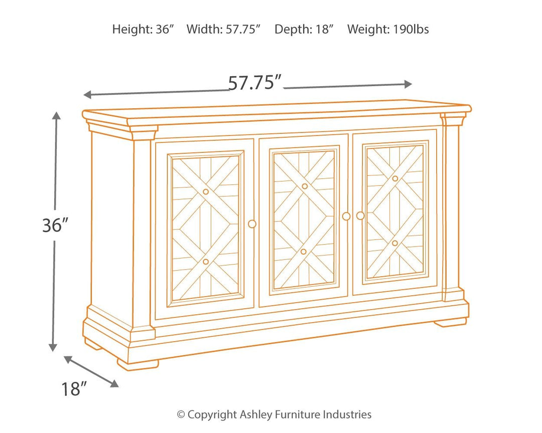 Bolanburg - Beige - Dining Room Server