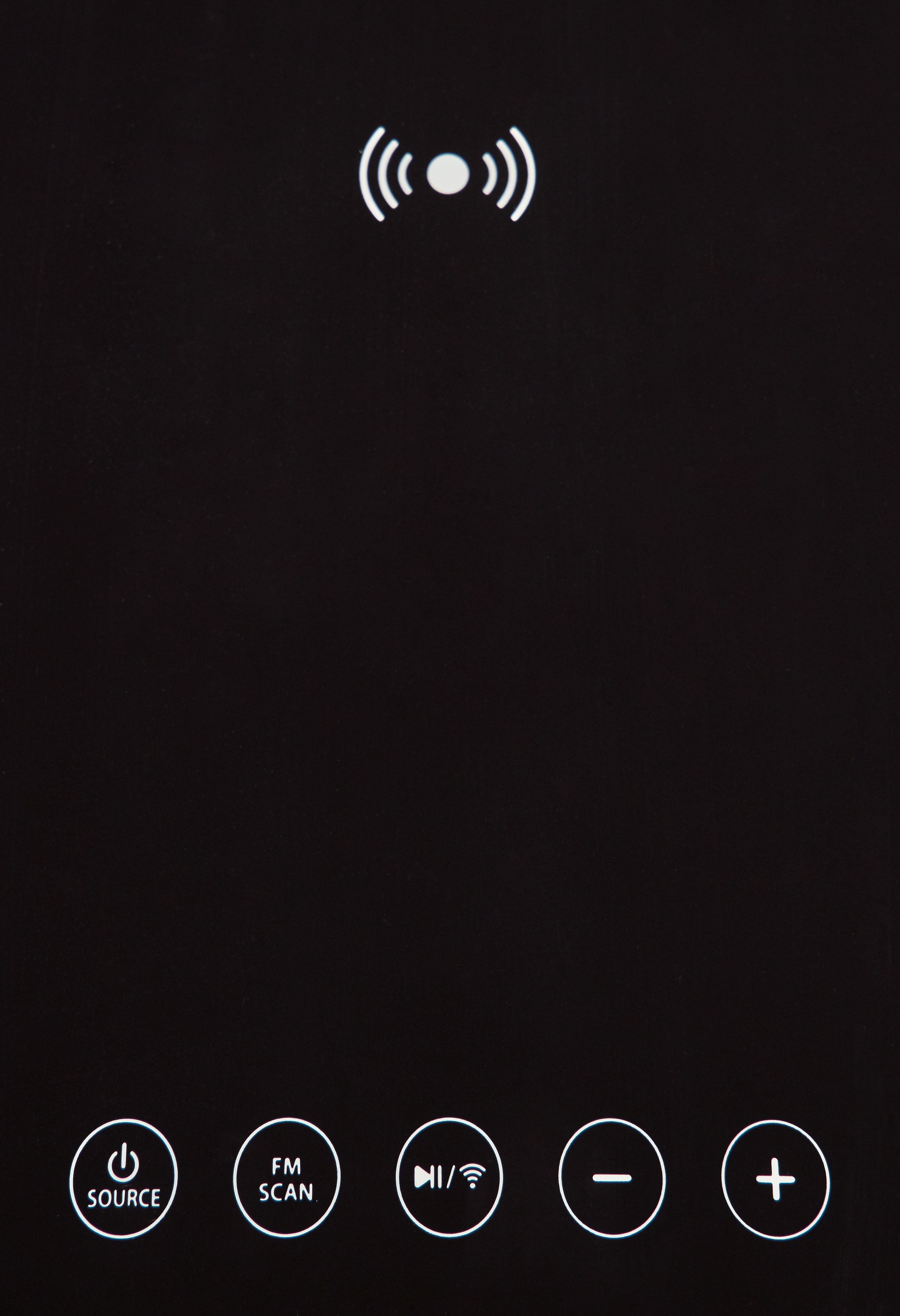 Jorvalee - Accent Table with Speaker - Gray / Black