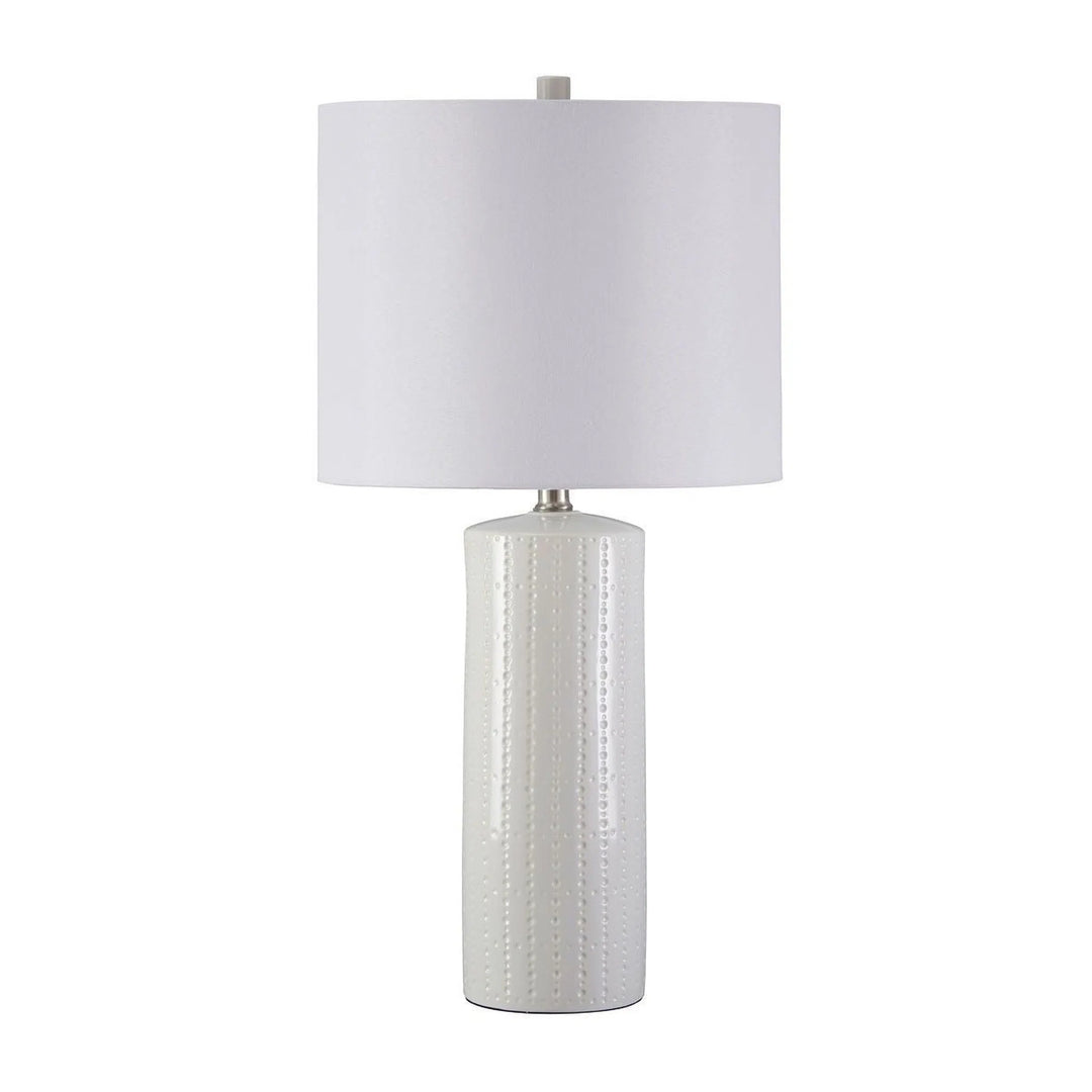 Ashley L177904 Steuben - White - Ceramic Table Lamp