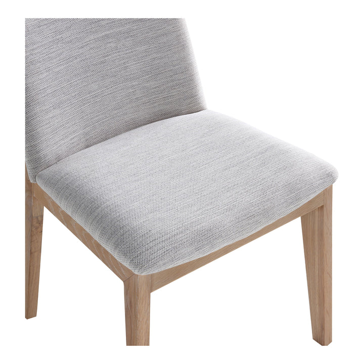 Deco - Oak Dining Chair (Set of 2) - Light Gray