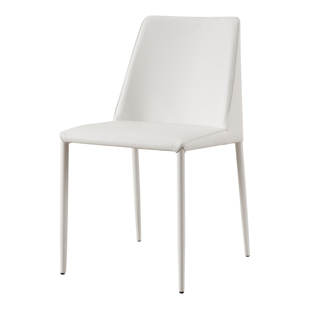 Nora - Dining Chair Vegan Leather (Set of 2) - White