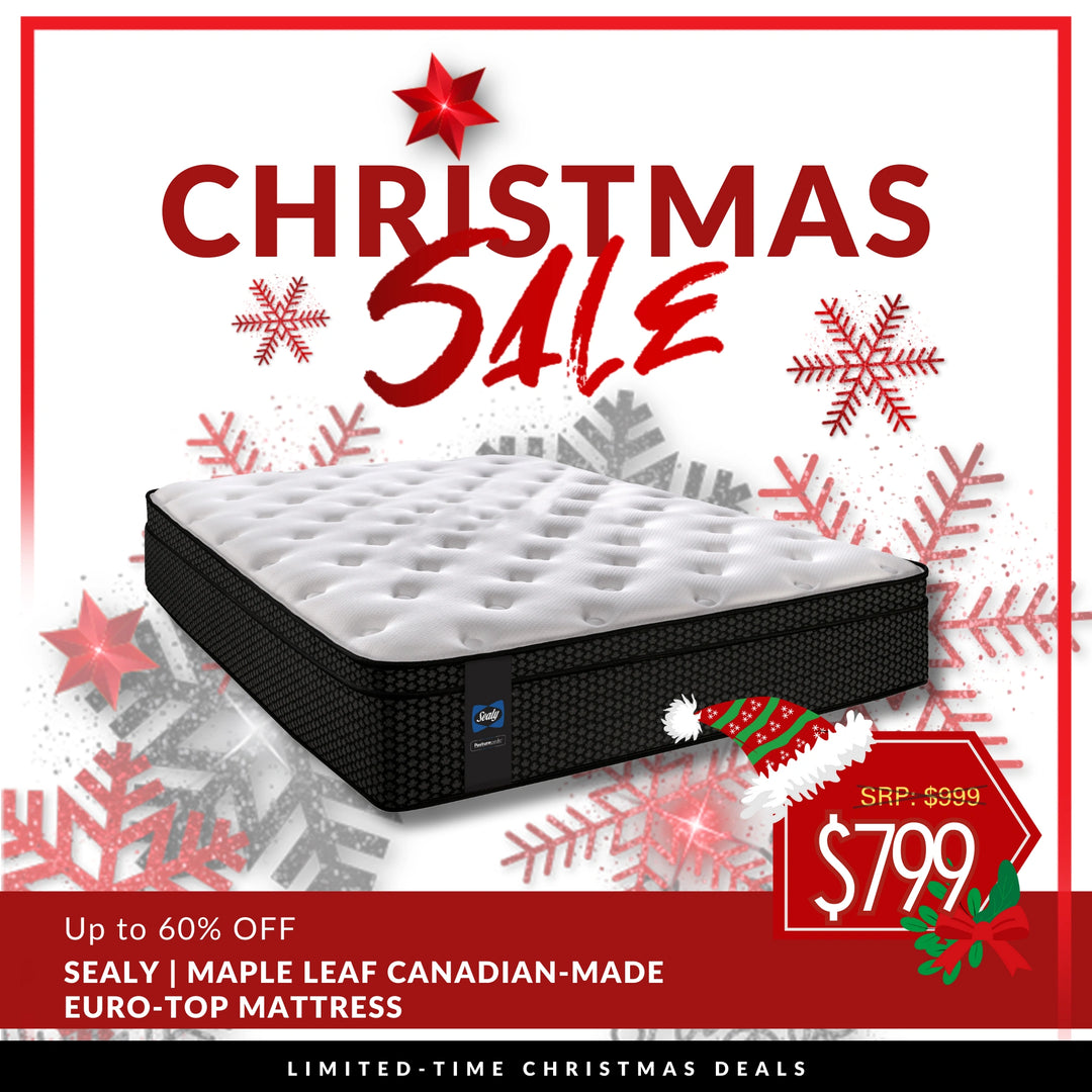 Sealy Maple Leaf Euro-Top Medium Mattress
