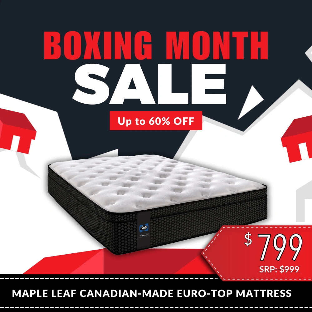 Sealy Maple Leaf Euro-Top Medium Mattress