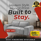 Milo Sofa - Grey
