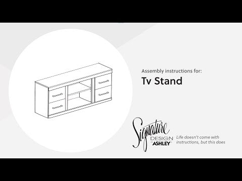 Derekson - LG TV Stand w/Fireplace Option - Multi Gray