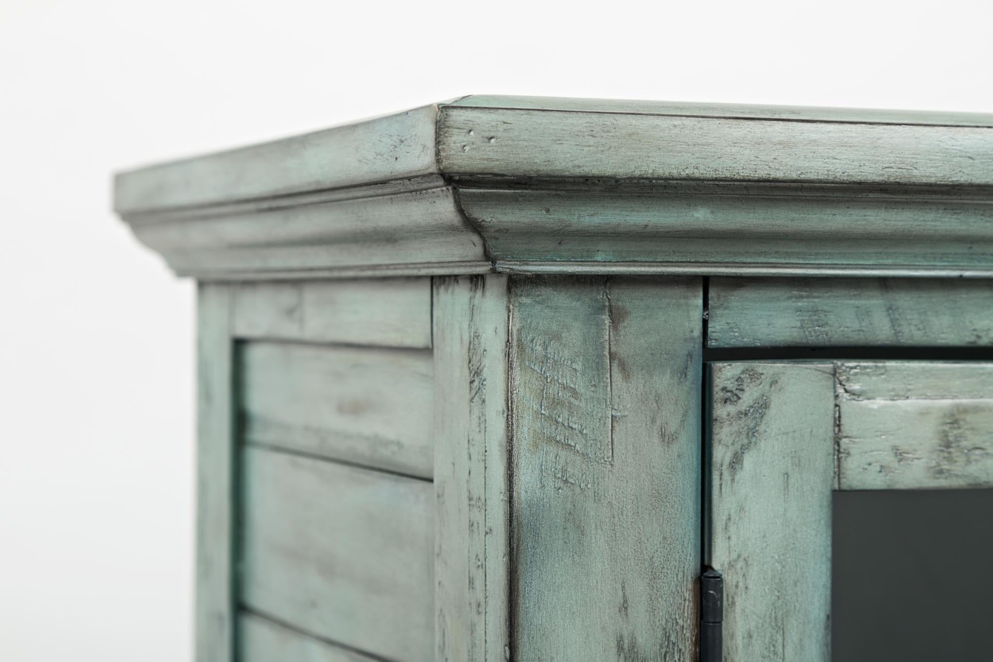 Rustic Shores 4 Door High Cabinet