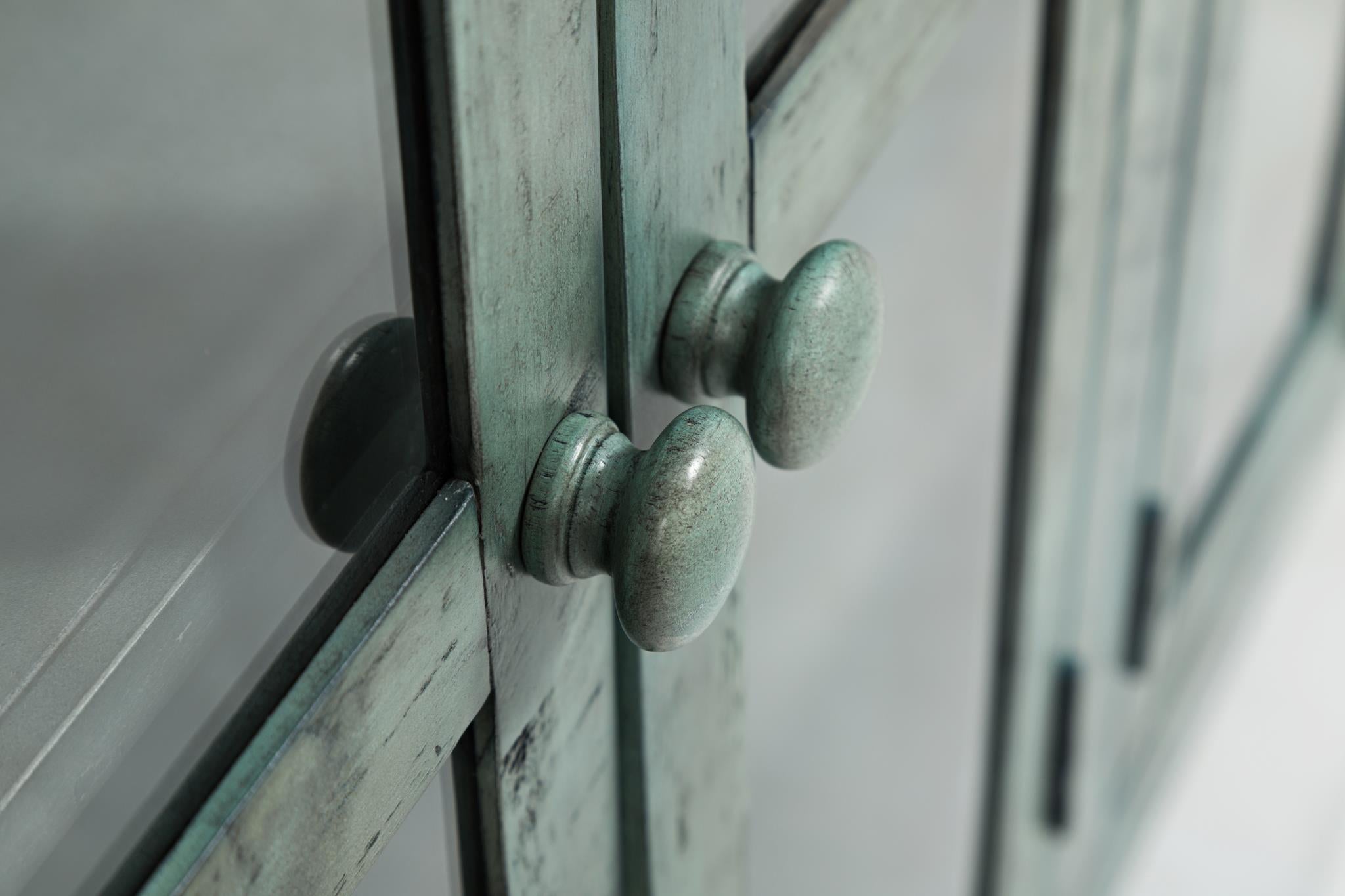 Rustic Shores 4 Door High Cabinet