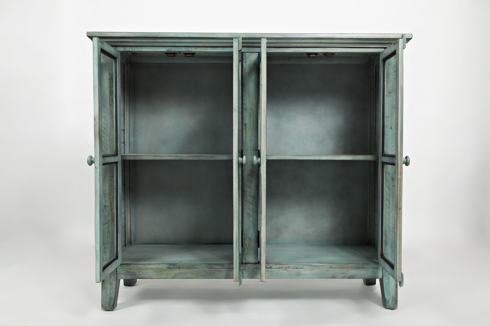 Rustic Shores 4 Door High Cabinet