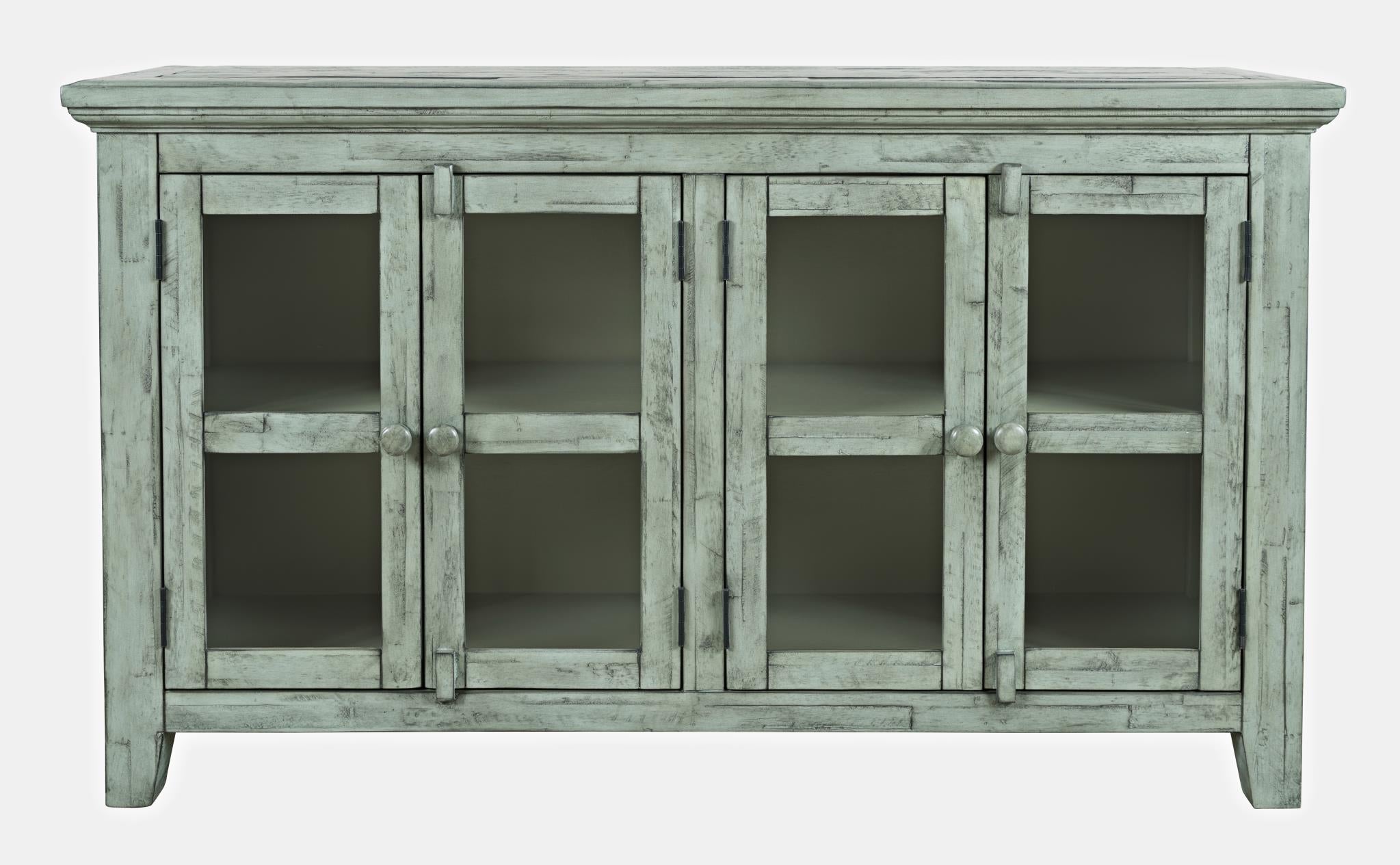 Rustic Shores 4 Door Low Cabinet